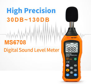 Характеристики а и к поляризовывали емкостный ряд 30-130дБ измерения метра уровня звука цифров микрофона