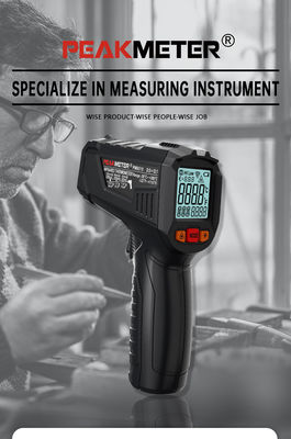 Термометр Промышленн-степени внеконтактного измерения Handheld измерение лазера 13 пунктов