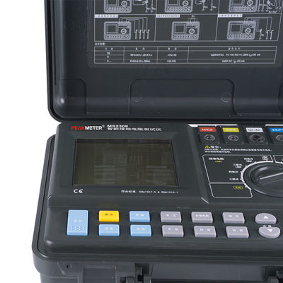 Портативный измеритель сопротивления заземления. Большая емкость памяти. Быстрые данные. Идеально подходит для полевых инженеров и электриков.