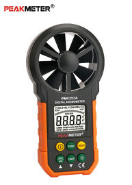 Измеряющий прибор скорости ветра экологического метра высокой точности портативный